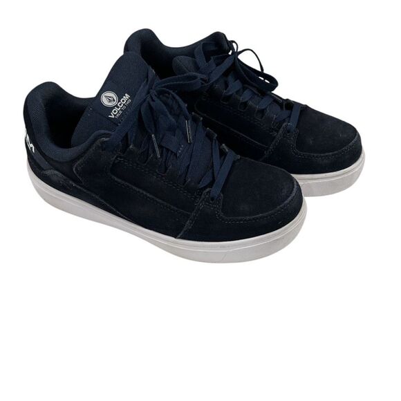 Volcom Z9928 Navy‎ Suede Evolve High Top SD Comp Toe Men's Shoes Size 9 W - Picture 4 of 10